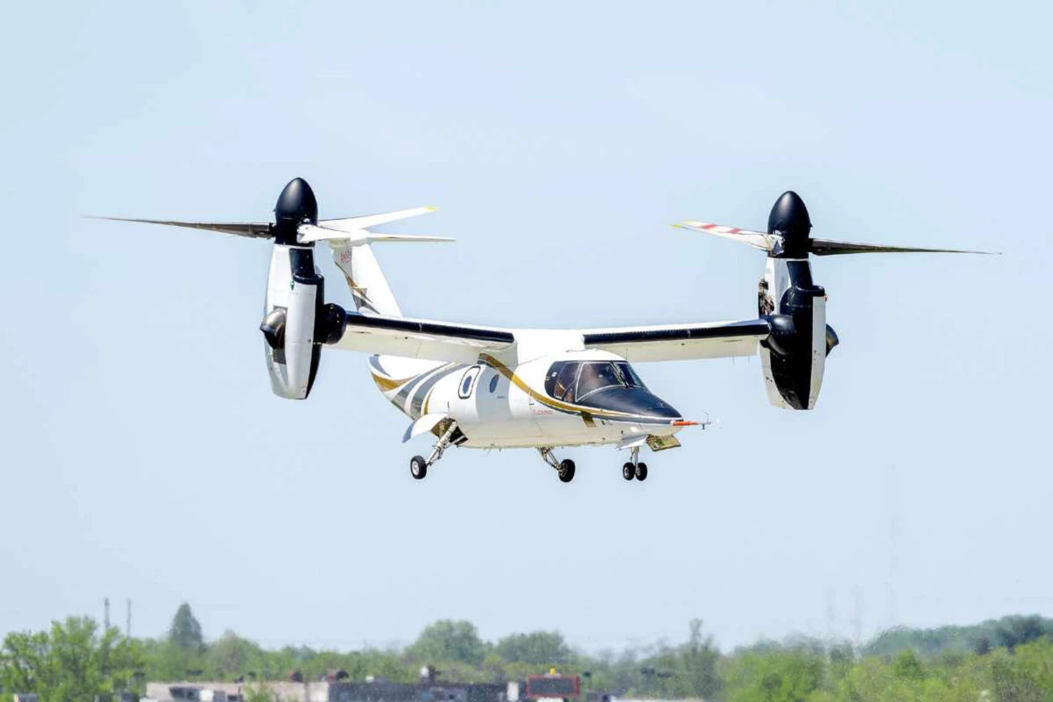 O AW609 pode voar a cerca de 500 km/h (Leonardo)