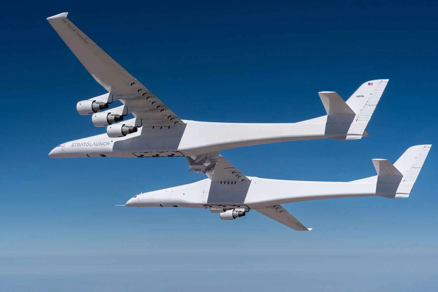 O Boeing 747 "Cosmic Girl" será o novo companheiro de frota do Roc, da Stratolaunch (Divulgação)