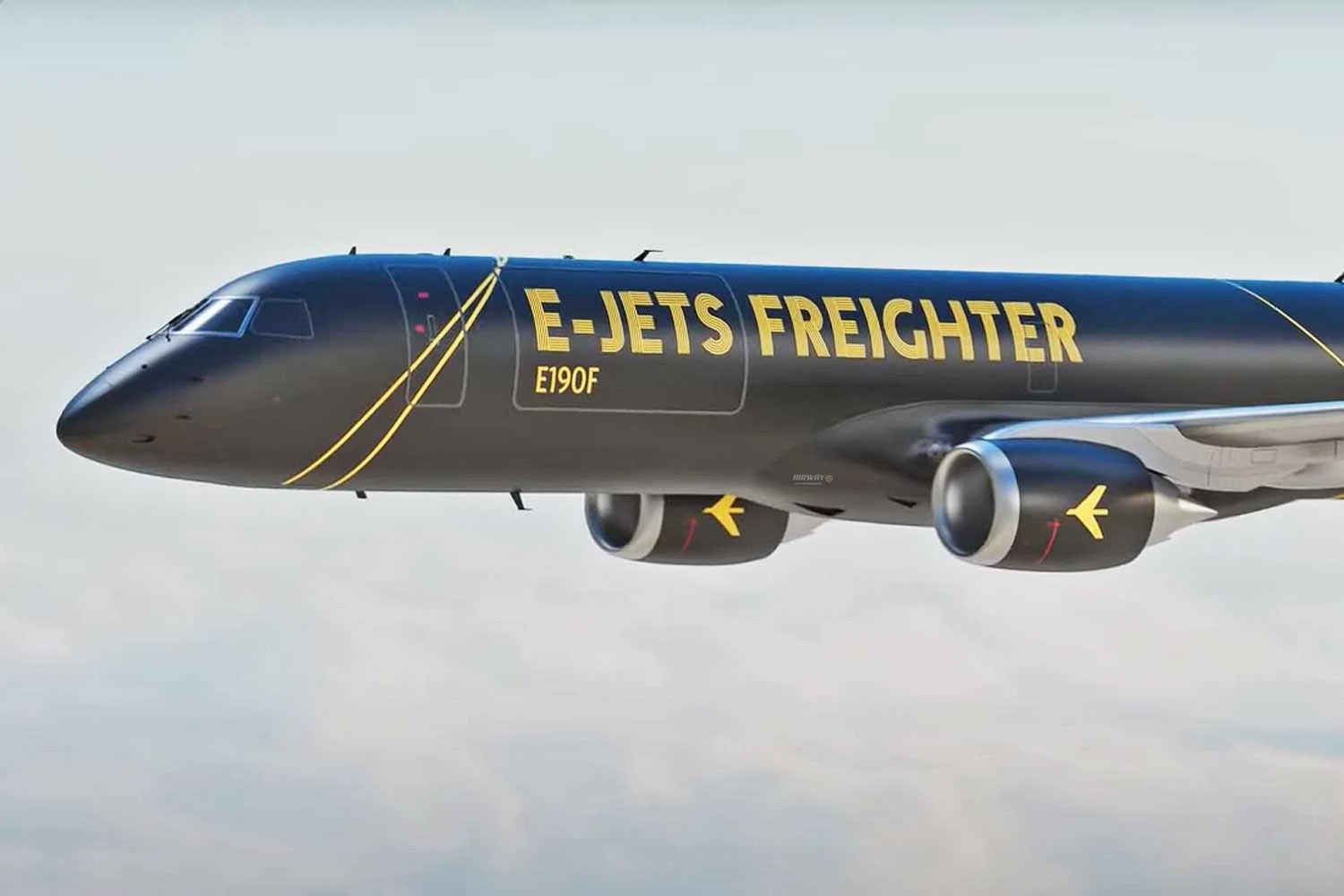 Em vídeo, Embraer mostra detalhes dos cargueiros E190F e E195F