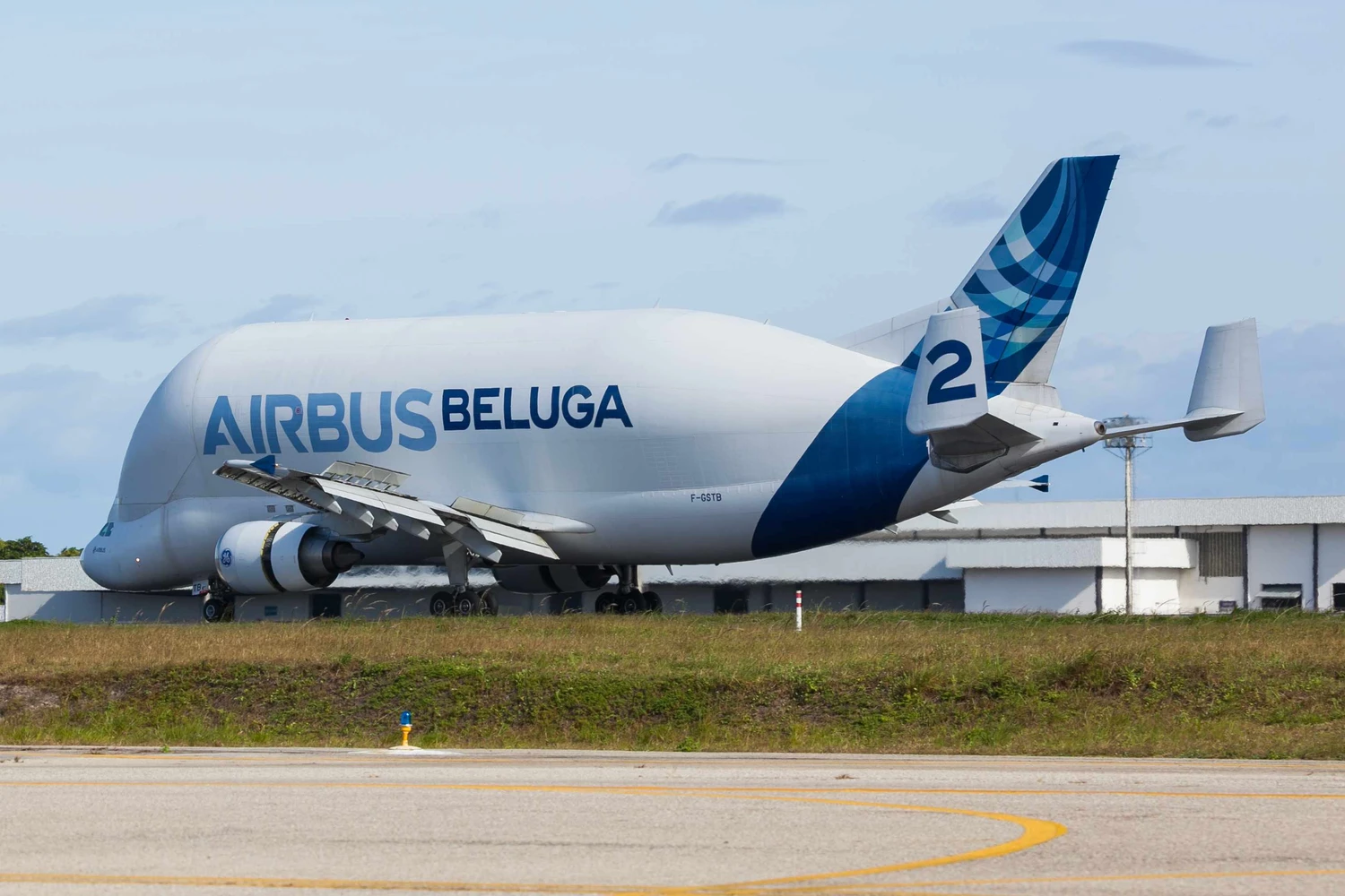 Beluga em questão, da versão A300-600ST, é da primeira geração do modelo