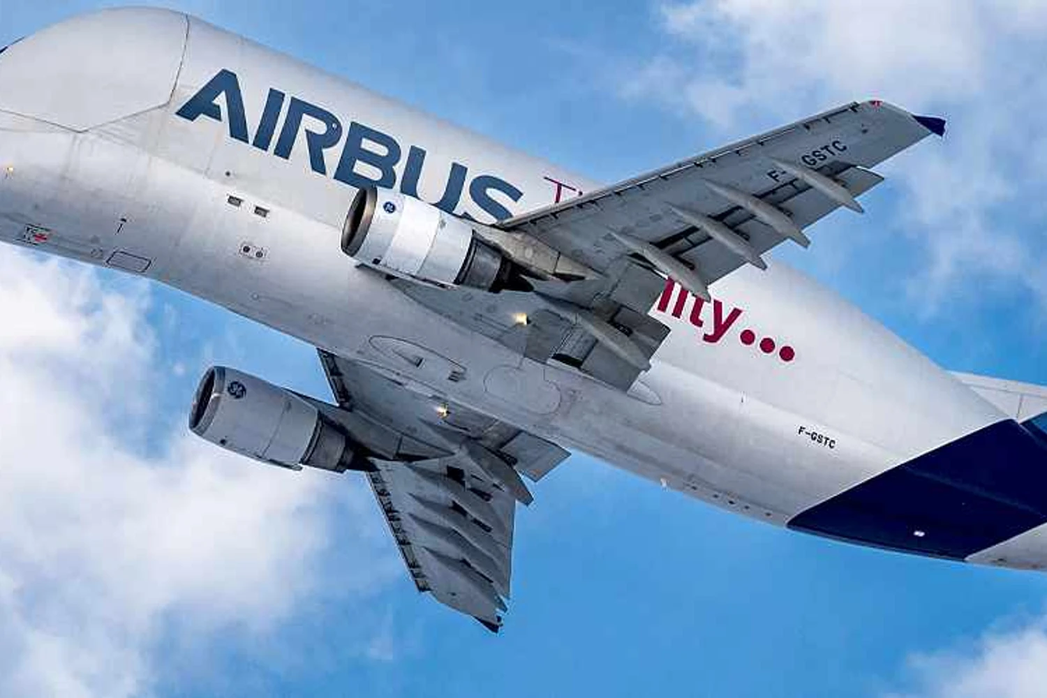 Beluga ST pode carregar 47 toneladas de carga