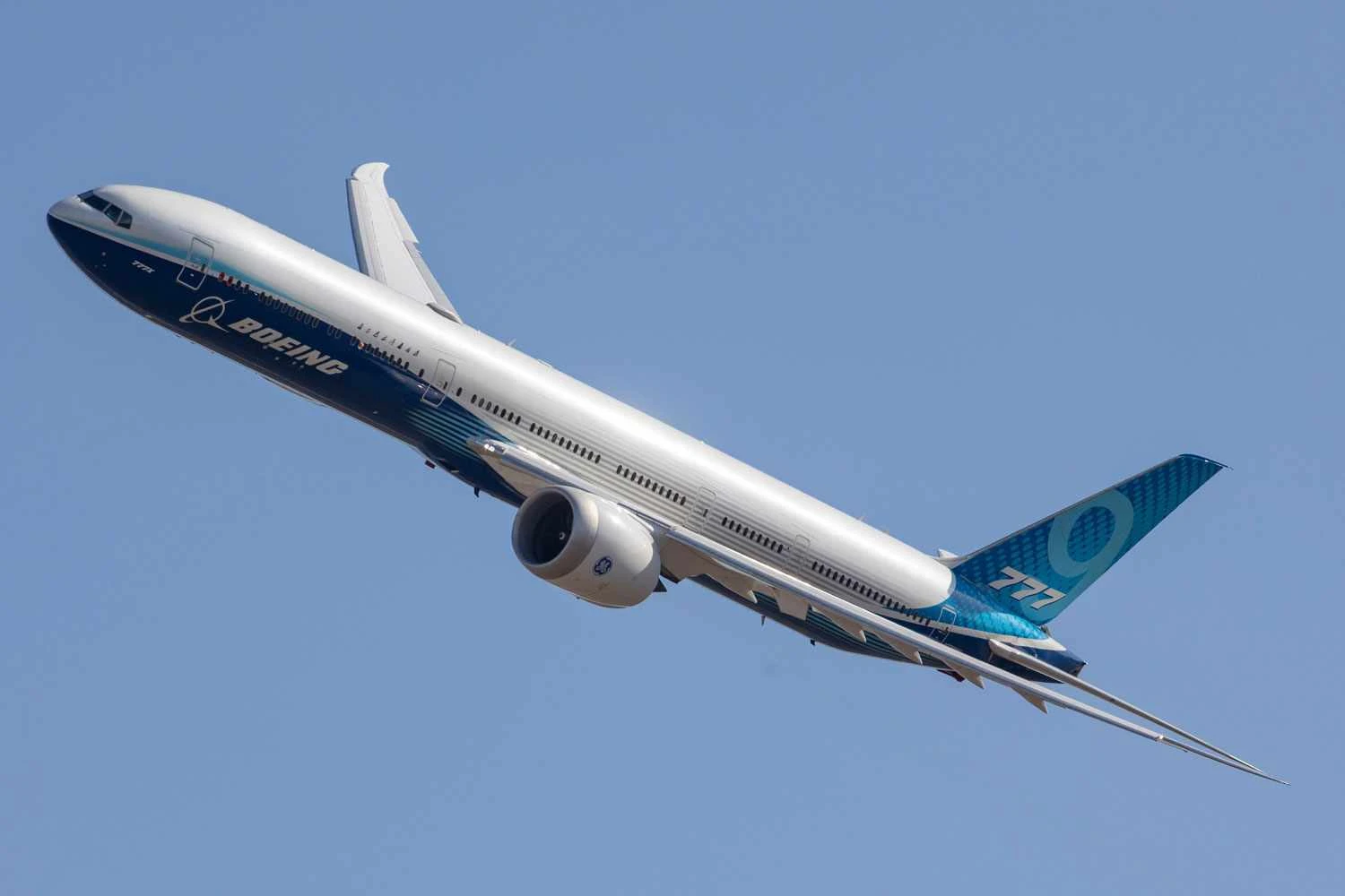 Boeing levará o 777X e o 737 MAX 10 para Farnborough