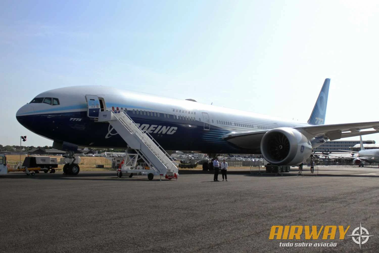O 777-9 decolou pela primeira vez em 25 de janeiro de 2020