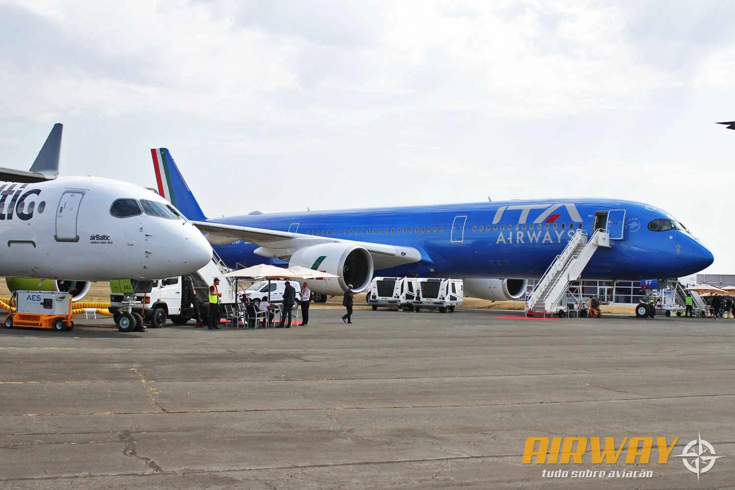 O A220 e o A350-900