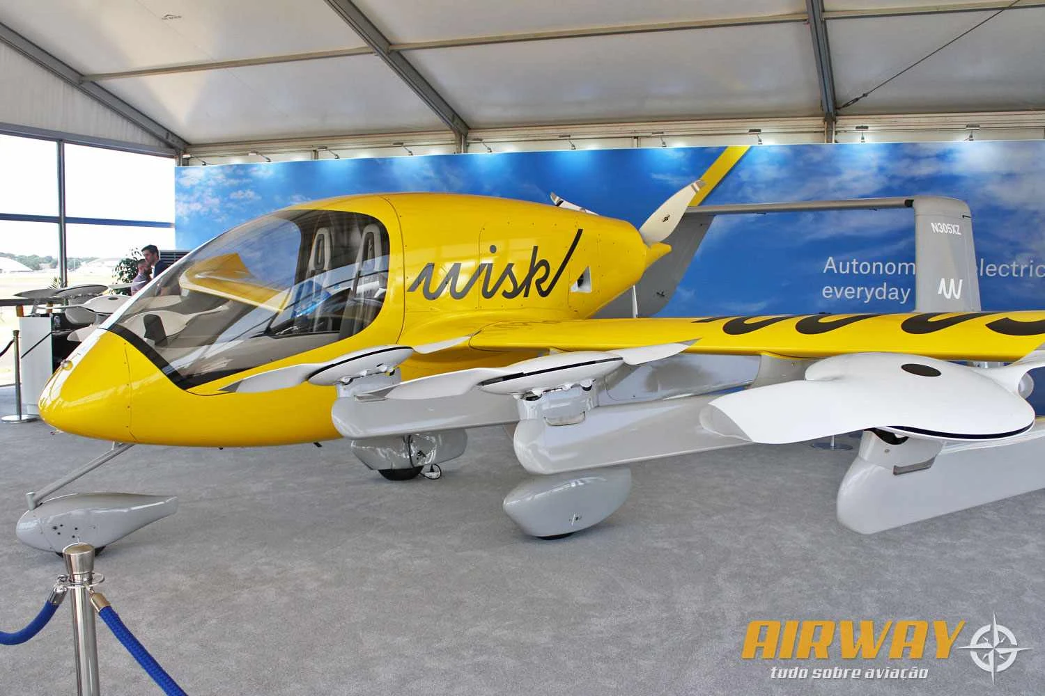 O eVTOL da Wisk, que conta com apoio da Boeing