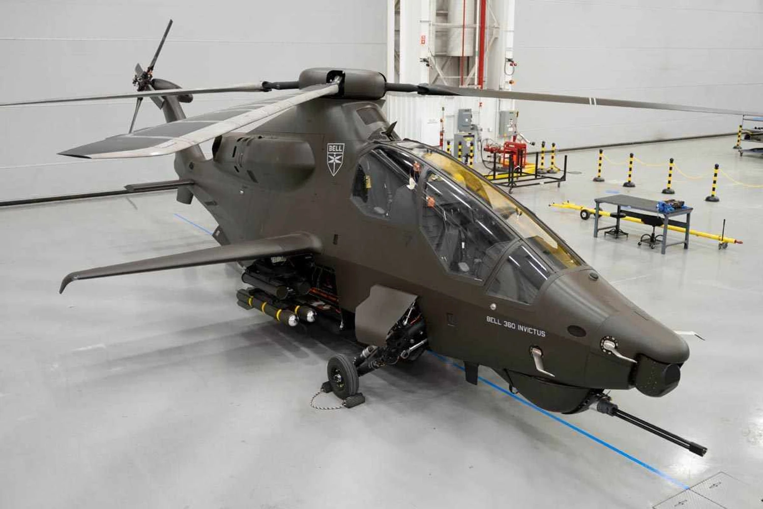 O Invictus é projetado para voar a 330 km/h (Bell Helicopter)
