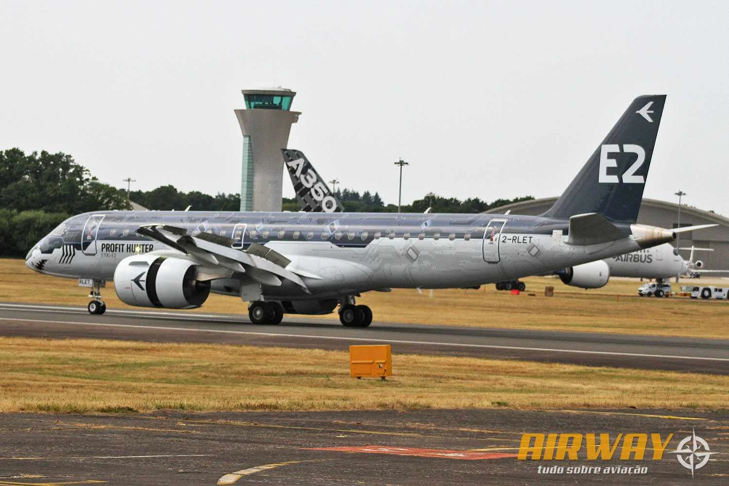 O jato E190-E2 comprado pelo Palmeiras (Ricardo Meier)
