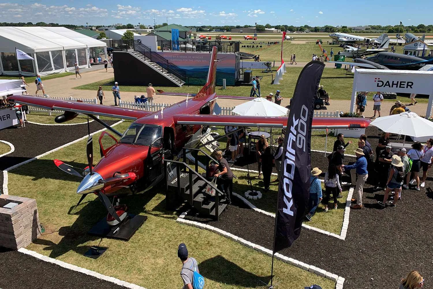 O Kodiac 900 foi revelado em Oshkosh nesta semana (Daher)