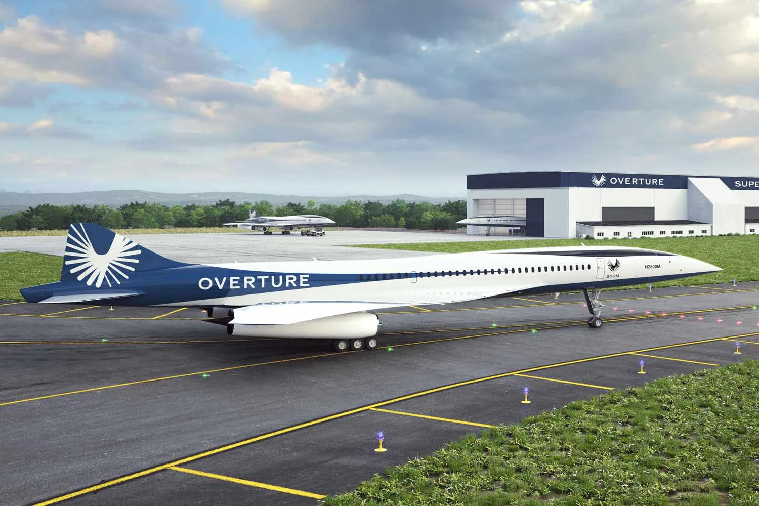 Fábrica do avião comercial mais rápido do mundo começa a ser construída
