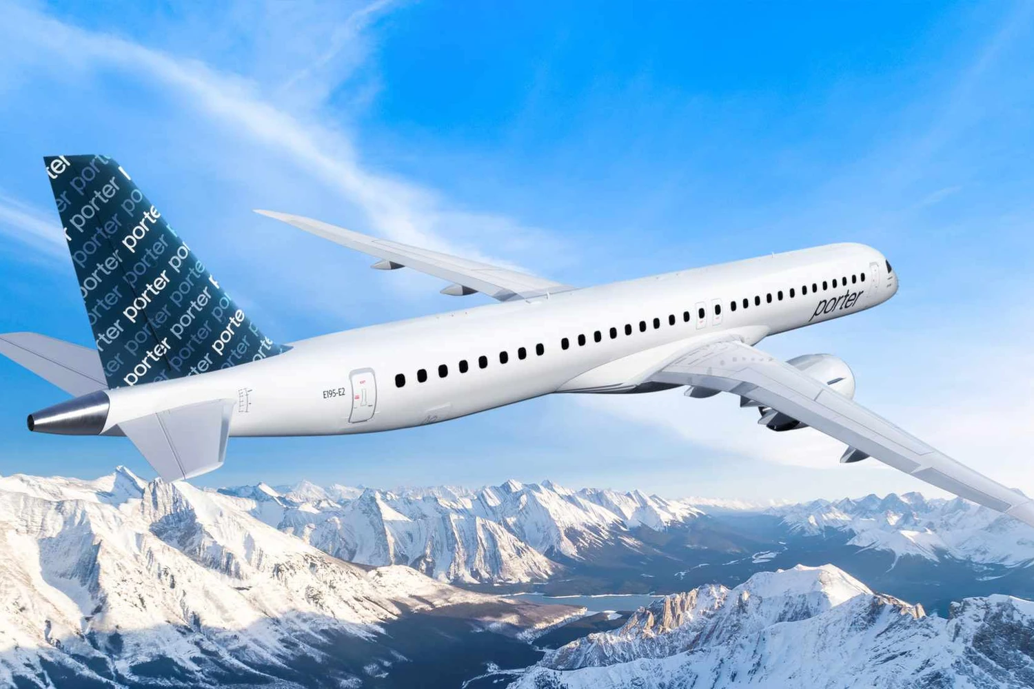 Porter Airlines encomenda mais jatos da nova geração da Embraer