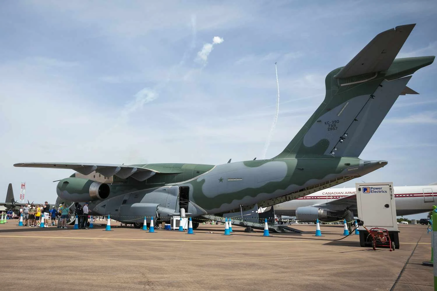 Brazilian Air Force KC-390 at RIAT 2022 (FAB)