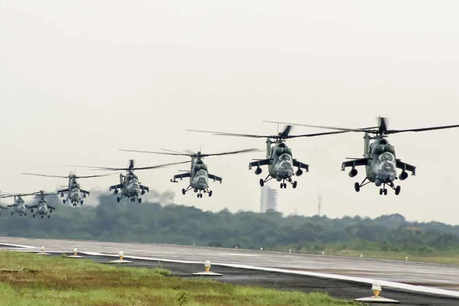 Os AH-2 Sabre operavam com o Esquadrão Poti, baseado em Porto Velho (FAB)