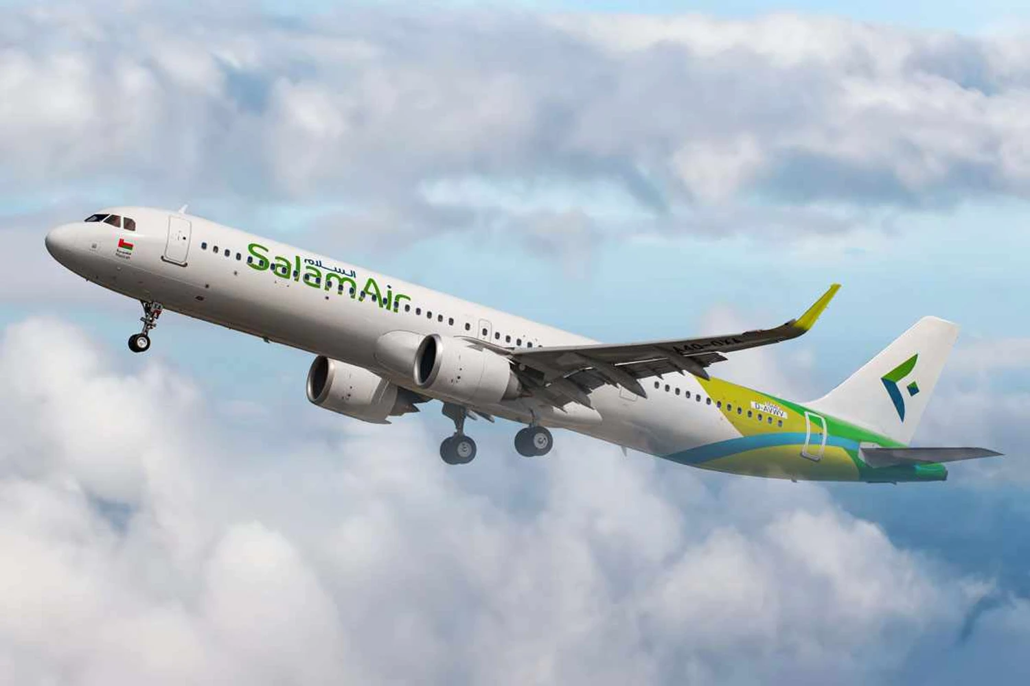 Jato A321neo da SalamAir (SA)