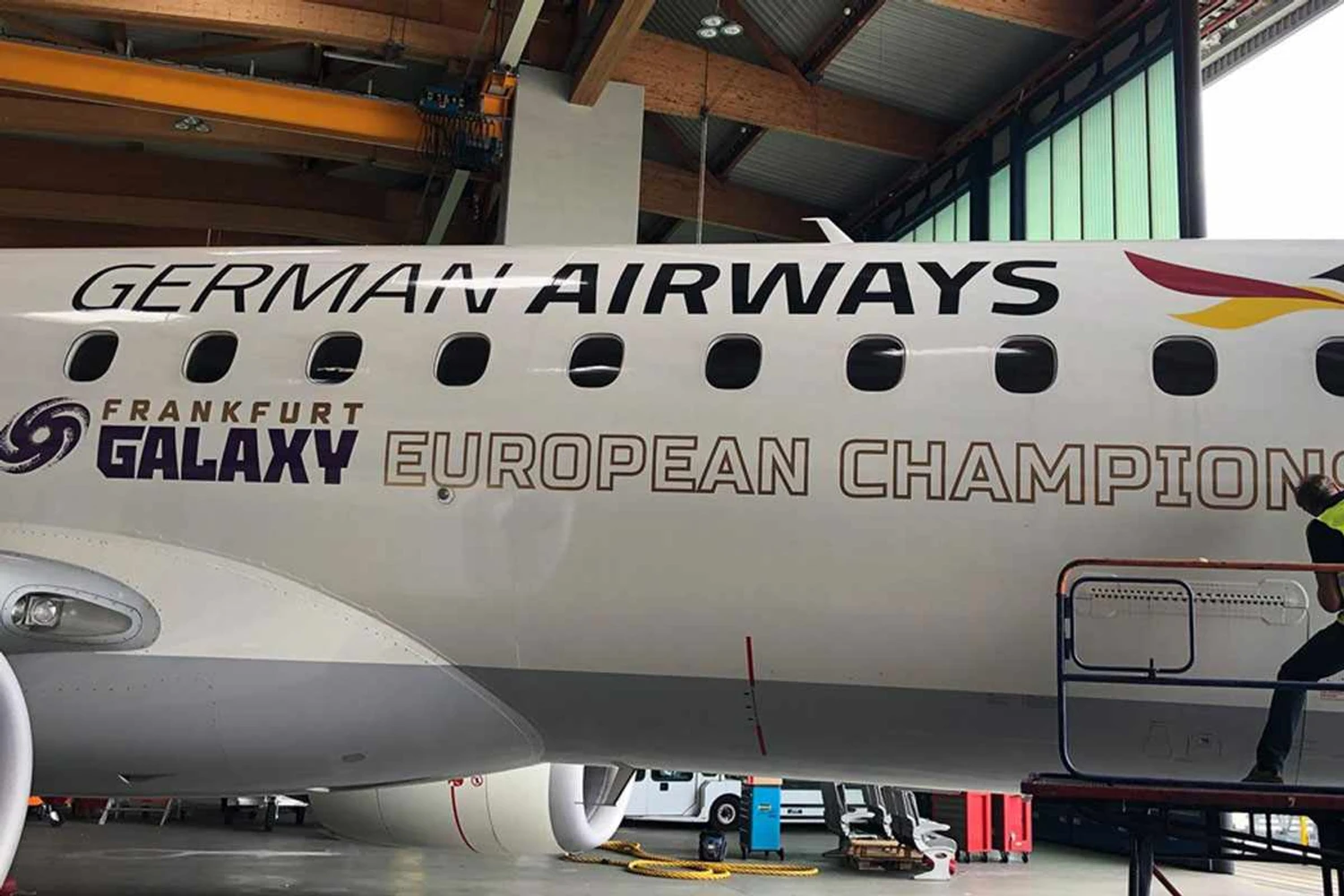 O grupo Zeitfracht também é sócio do time de futebol americano Frankfurt Galaxy (GA)