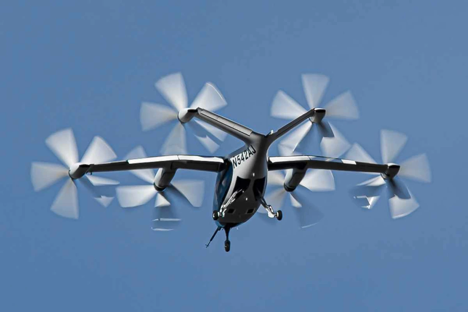 Haja h&eacute;lice: o eVTOL da Joby Aviation &eacute; impulsionado por seis motores el&eacute;tricos (Joby Aviation)