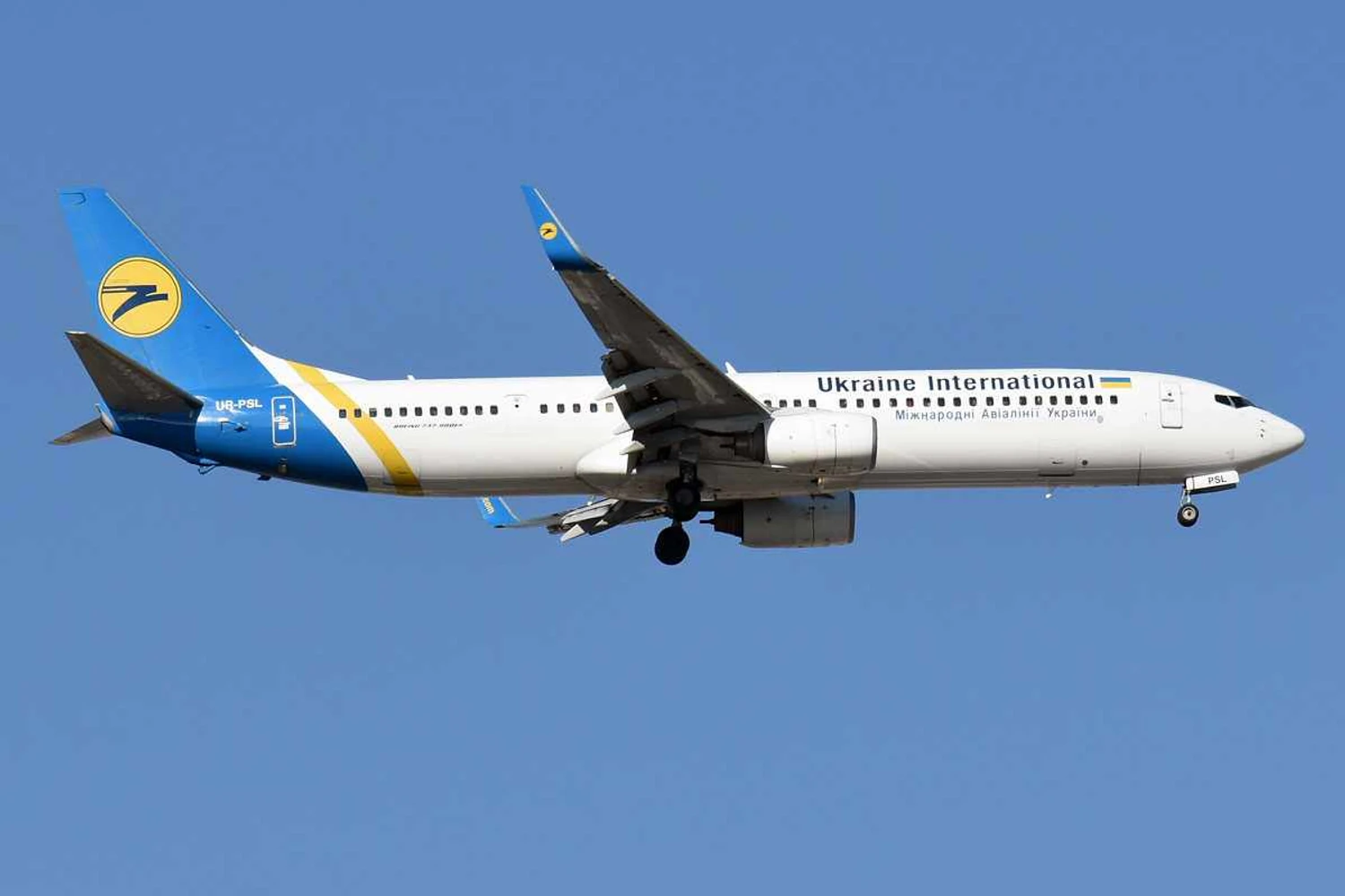 O 737-900ER UR-PSL fez o último voo conhecido da Ukraine International Airlines em 30 de setembro (Anna Zvereva)