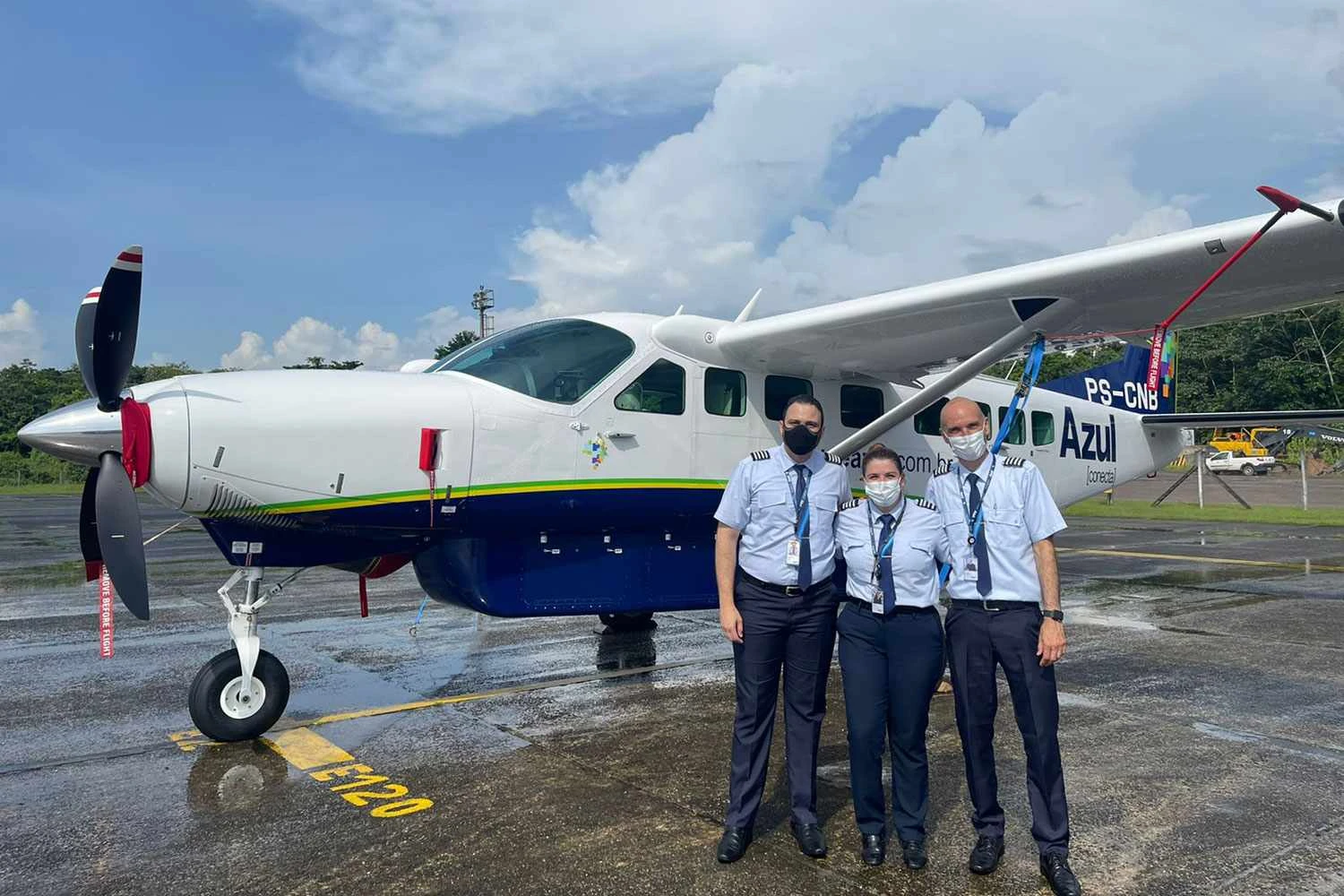 Os Caravan da Azul levam nove passageiros (Azul)