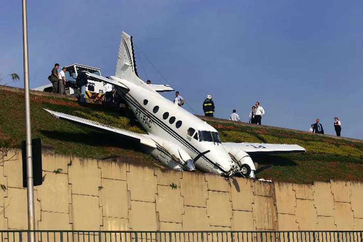 Turboélice King Air que se acidentou em 2008