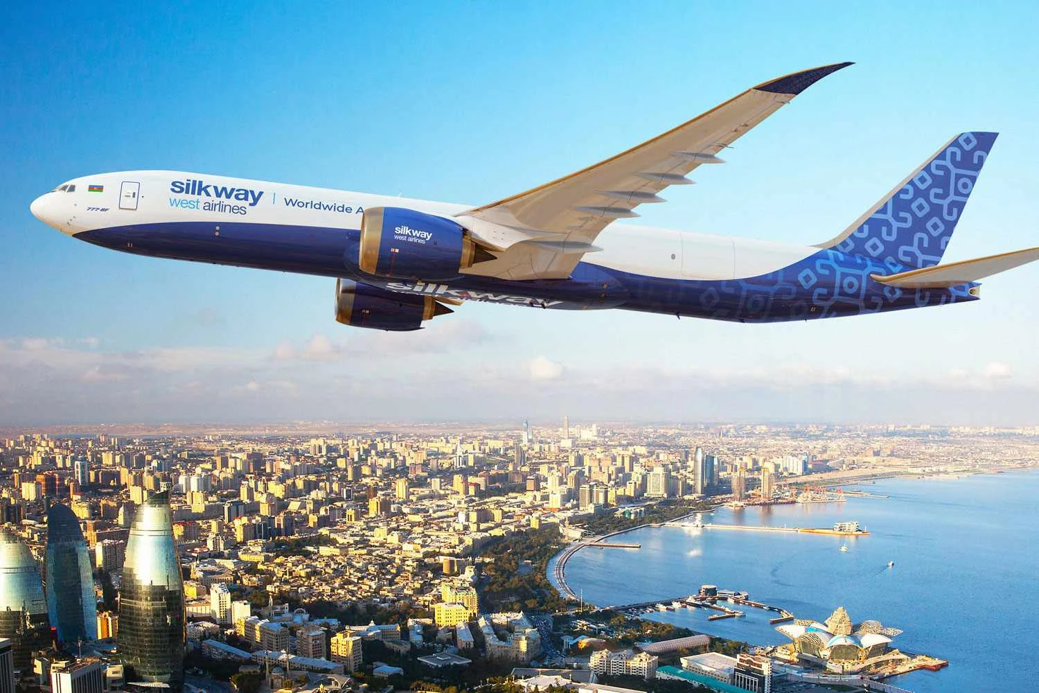 Silk Way, do Azerbaijão, vai operar o Boeing 777-8F junto do A350F