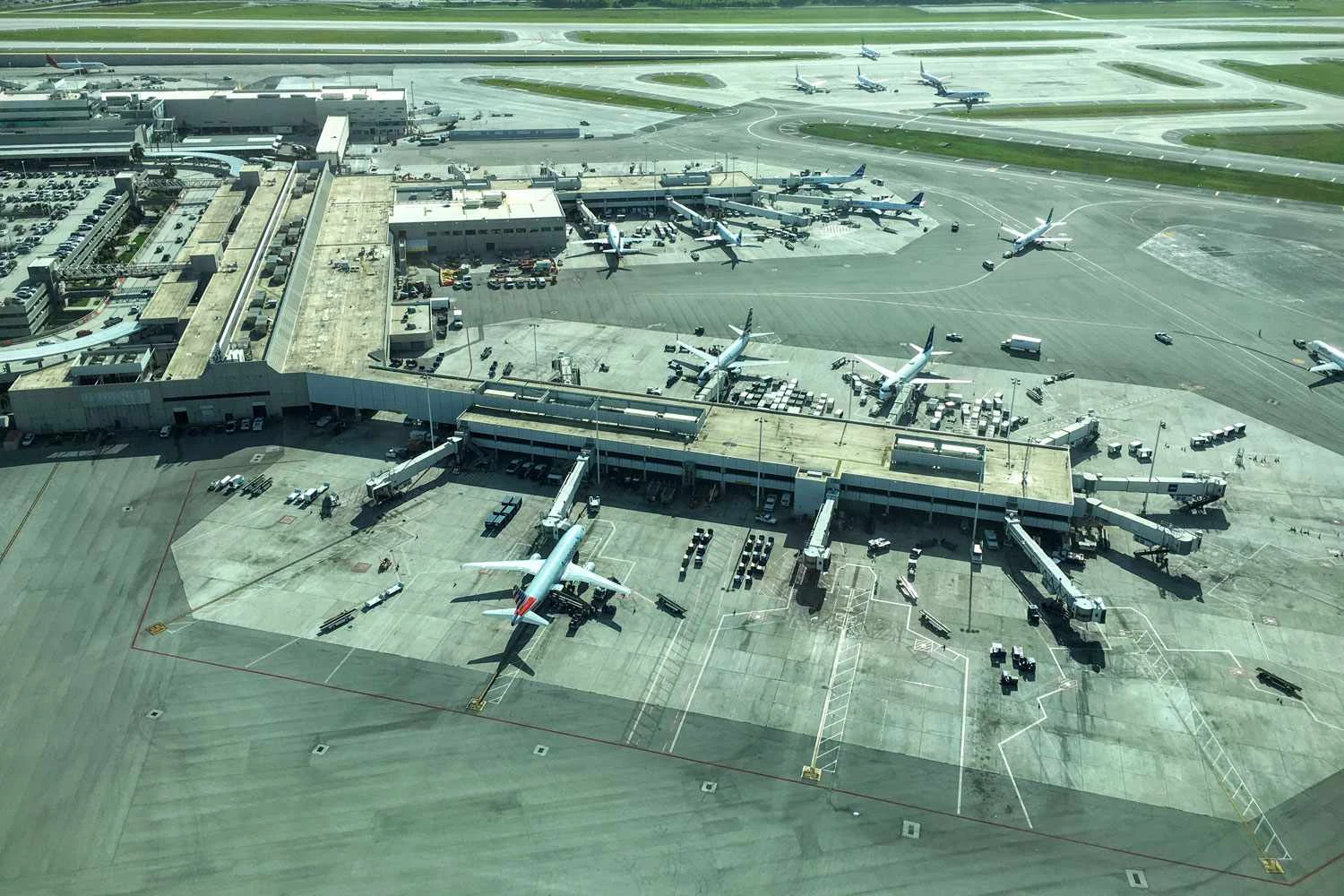Aeroporto Fort Lauderdale, na Flórida (Daniel Piraino)