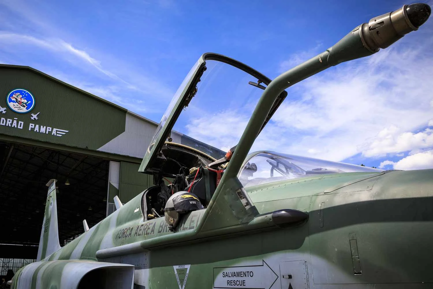 Sistema usado no F-5M é único no mundo (FAB)