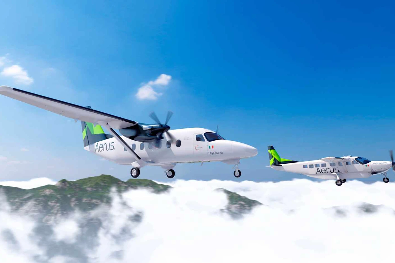 Nova regional mexicana lança operações com a dupla da Cessna SkyCourier e Caravan