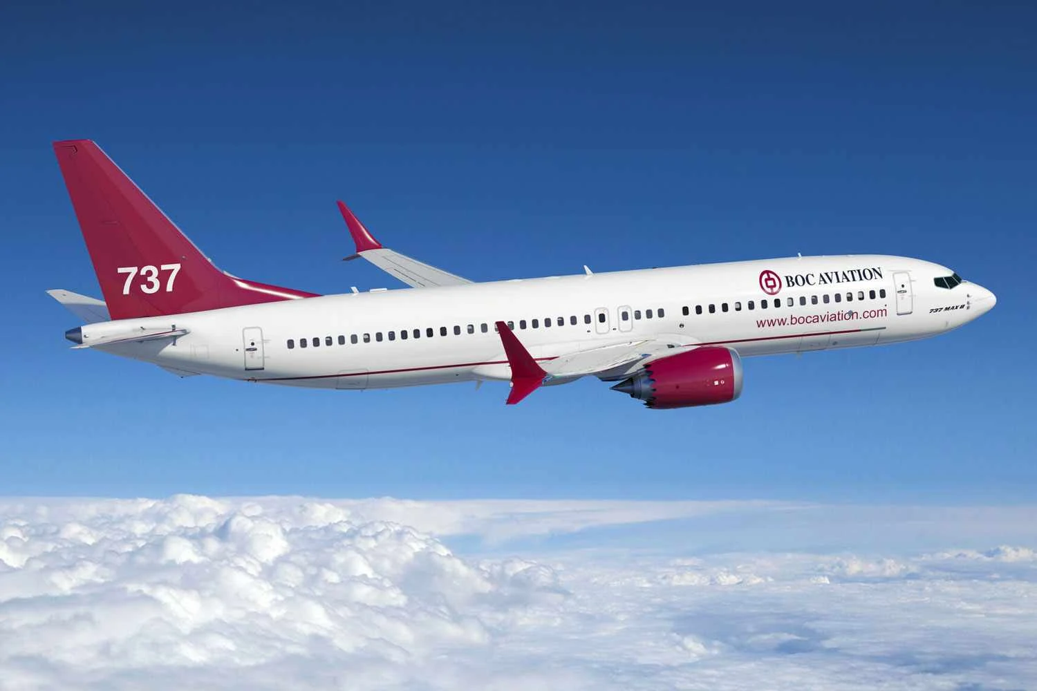 Empresa de leasing BOC Aviation fecha novo pedido de 40 Boeing 737 MAX 8