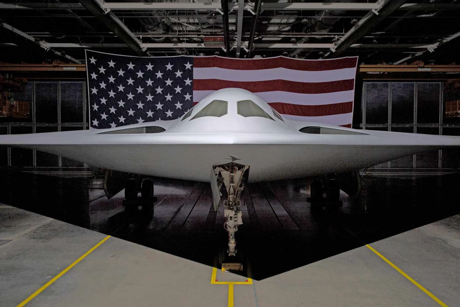 B-21 Raider: o design de corpo de asa combinada resulta em baixa assinatura de radar (NG)