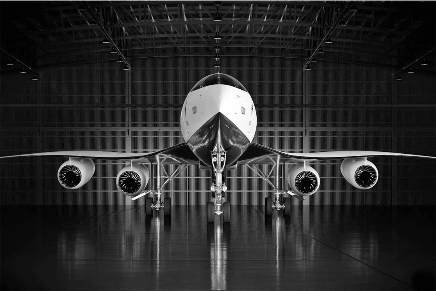O jato supersônico voará a Mach 1,7 e deve entrar em serviço em 2029 (Boom)
