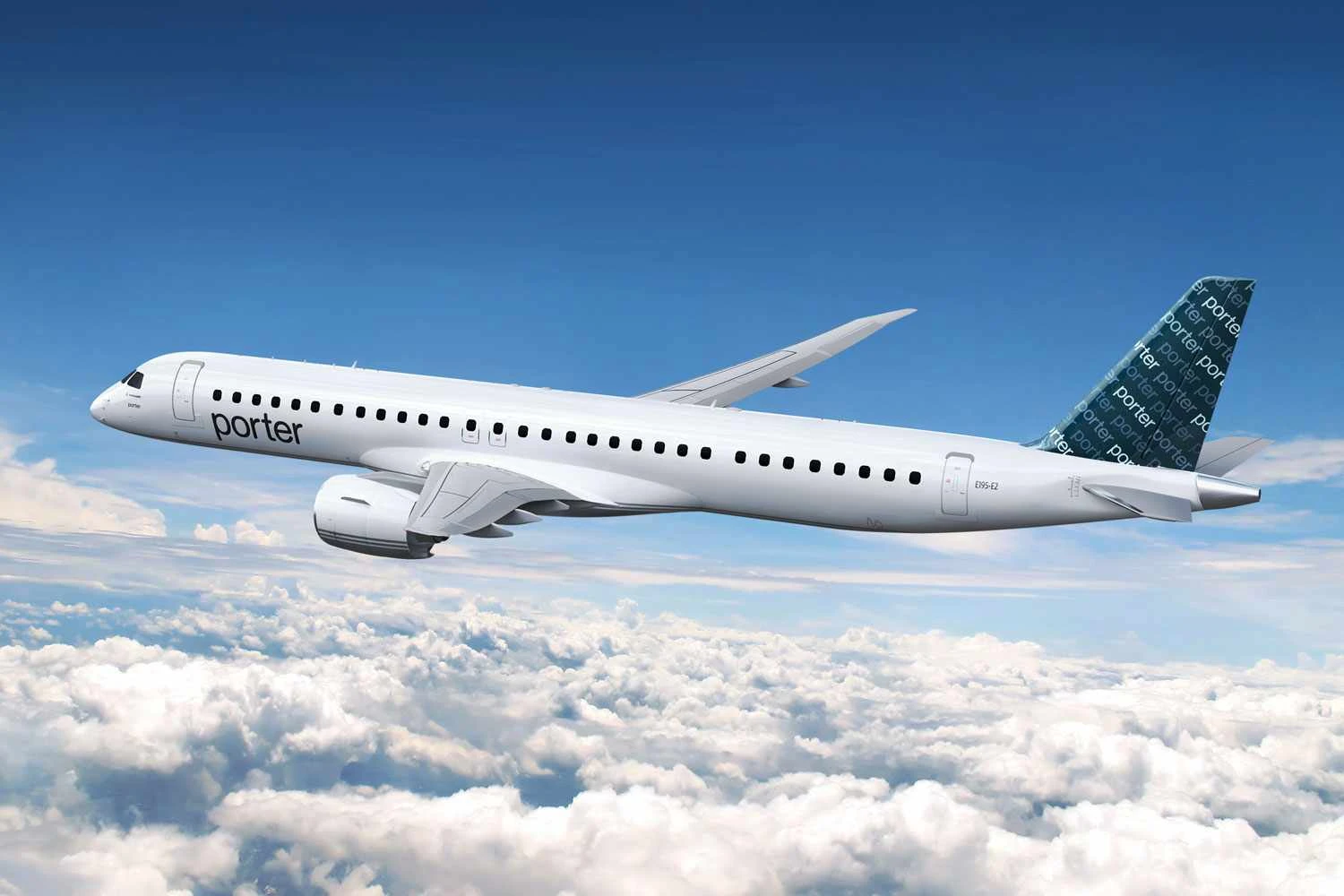 Porter Airlines will be the first E2 customer in North America (Embraer)