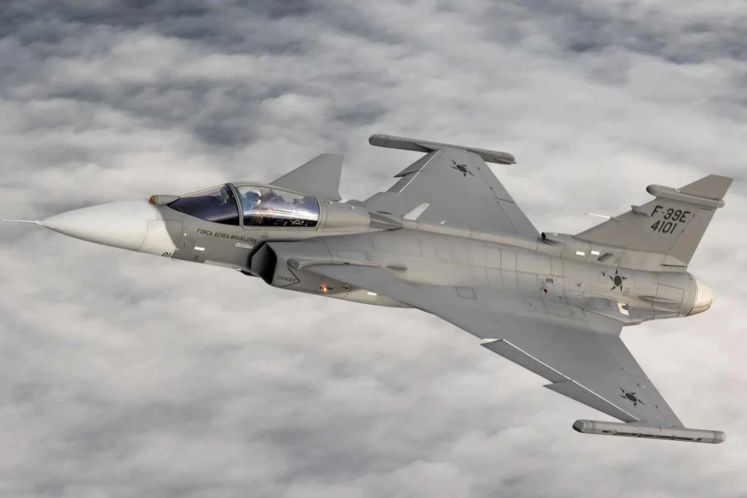 FAB receberá os quatro primeiros caças F-39 Gripen em 19 de dezembro