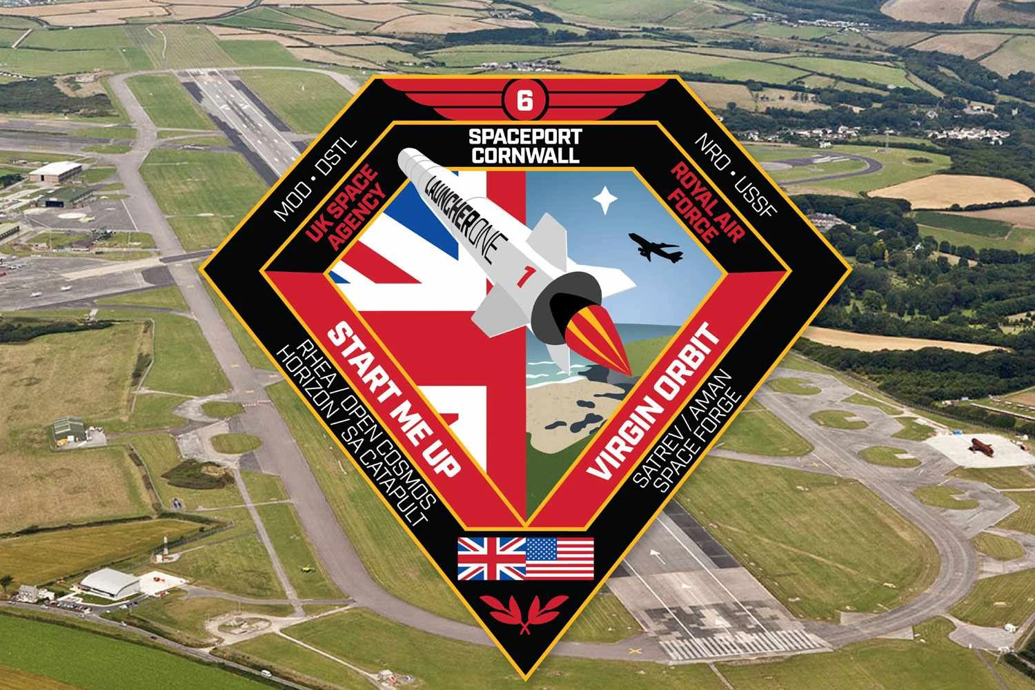 A missão Start Me Up pode entrar para a história na segunda-feira, 9 de janeiro (UK Space Agency)