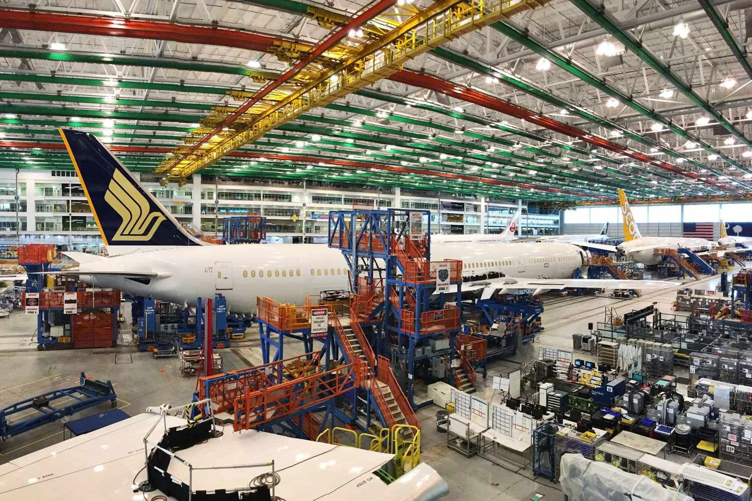 Linha de montagem da Boeing (Boeing)