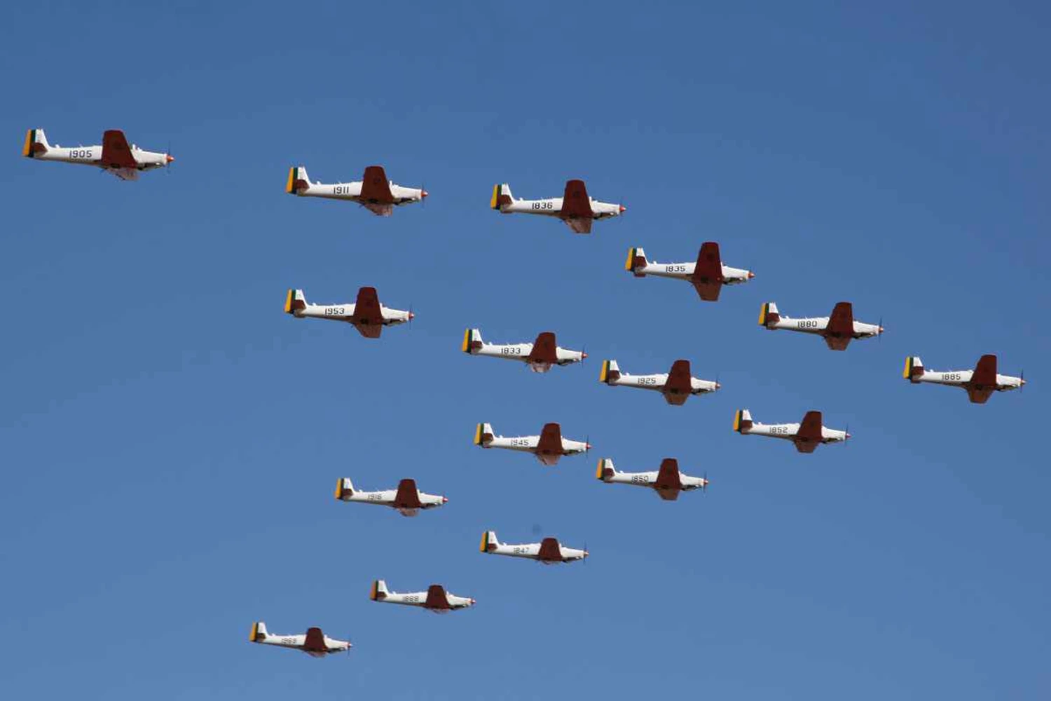 Os aviões de treinamento T-25 Universal não têm substituto à vista (FAB)
