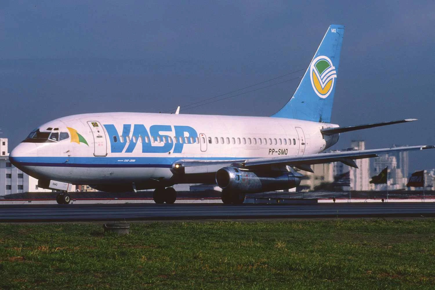 A VASP e seus 'pássaros' no Aeroporto de Congonhas