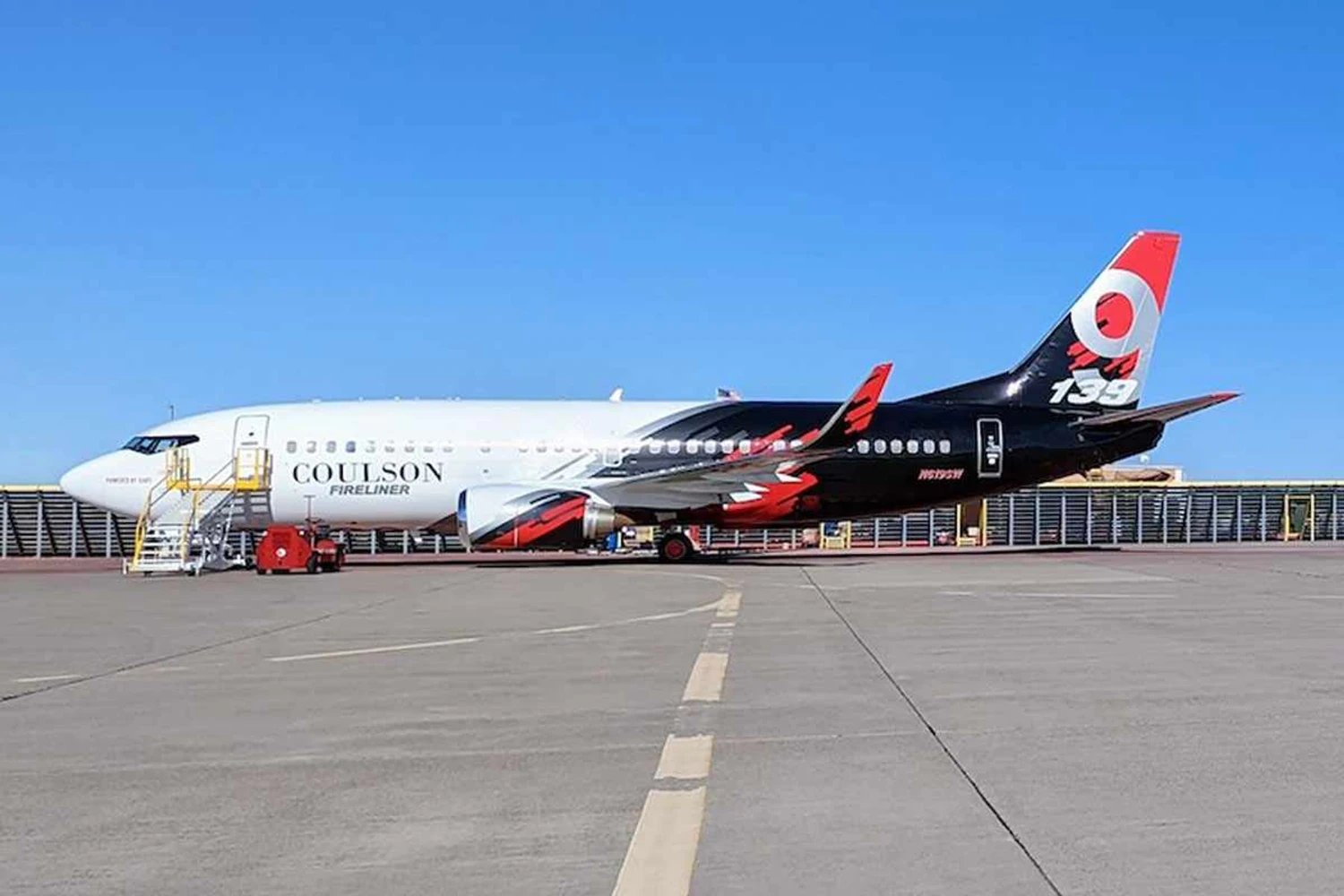 O Boeing 737 de matrícula N619SW (CA)