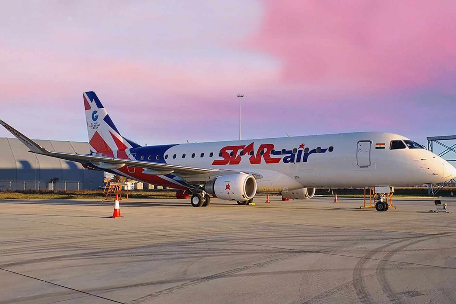 E175 da indiana Star Air (SA)