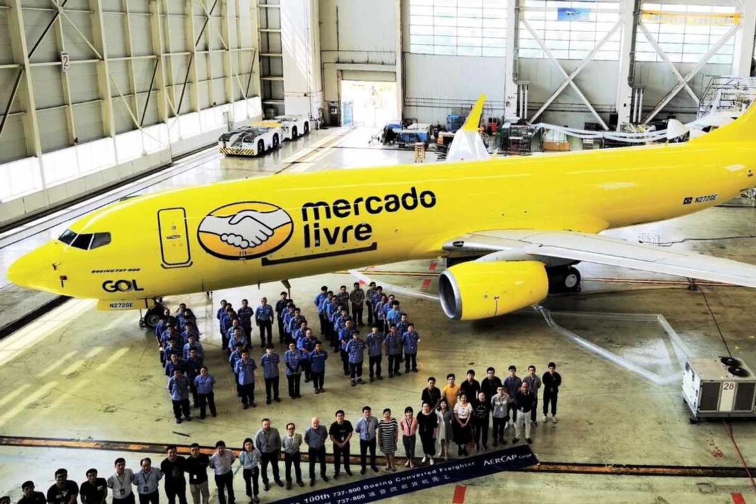 Cargueiros em alta: Boeing anuncia nova linha de conversão do 737 na Índia