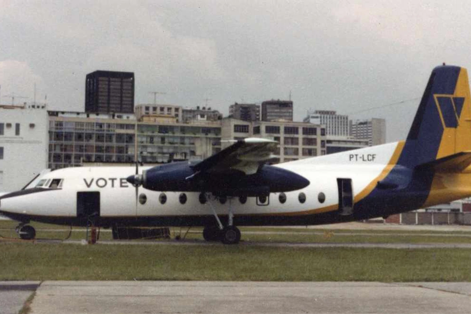Fokker 27: turboélicce holandês foi a maior aeronave operada pela empresa (Vito Cedrini)