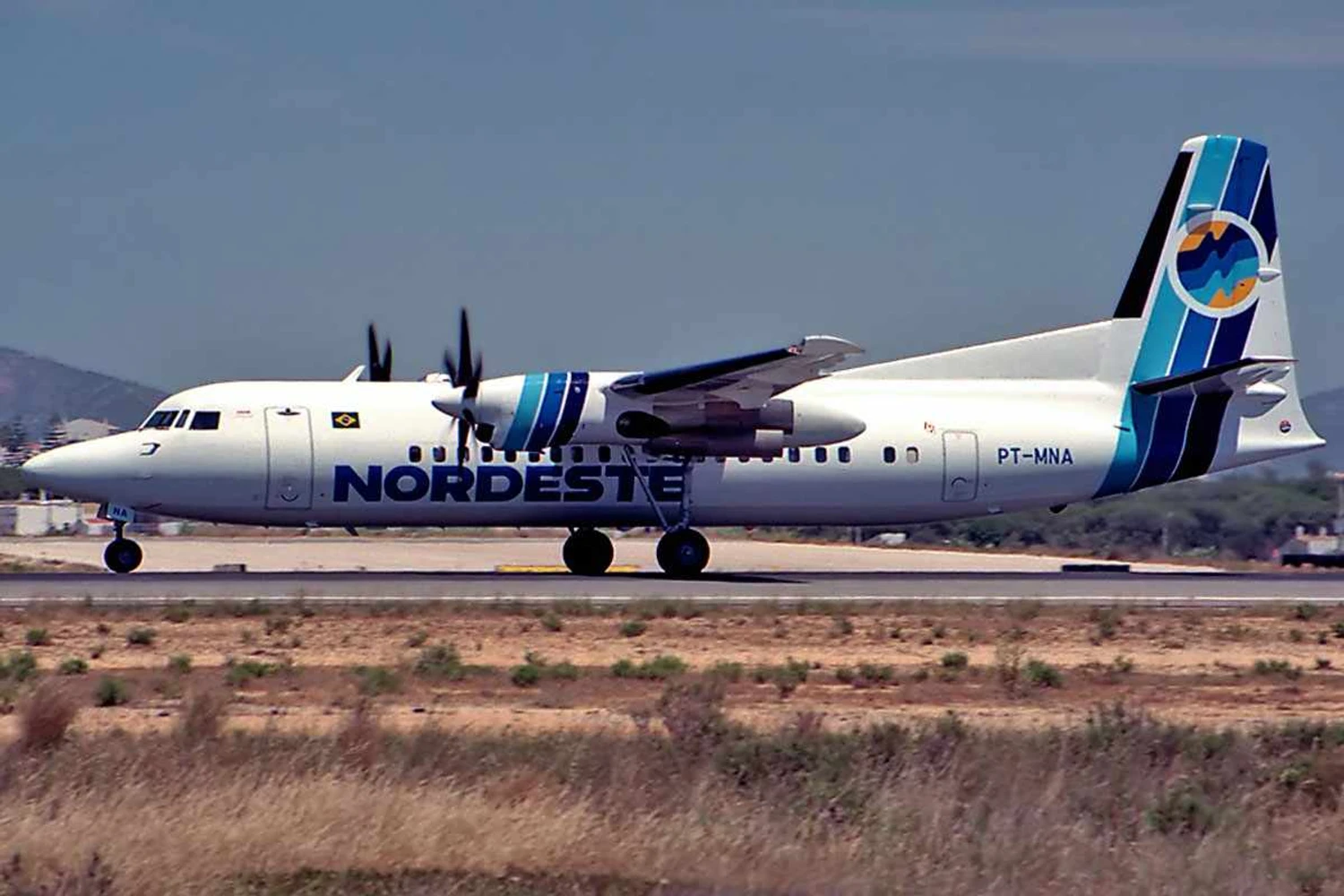 Fokker 50 da Nordeste Linhas Aéreas (Pedro Aragão)