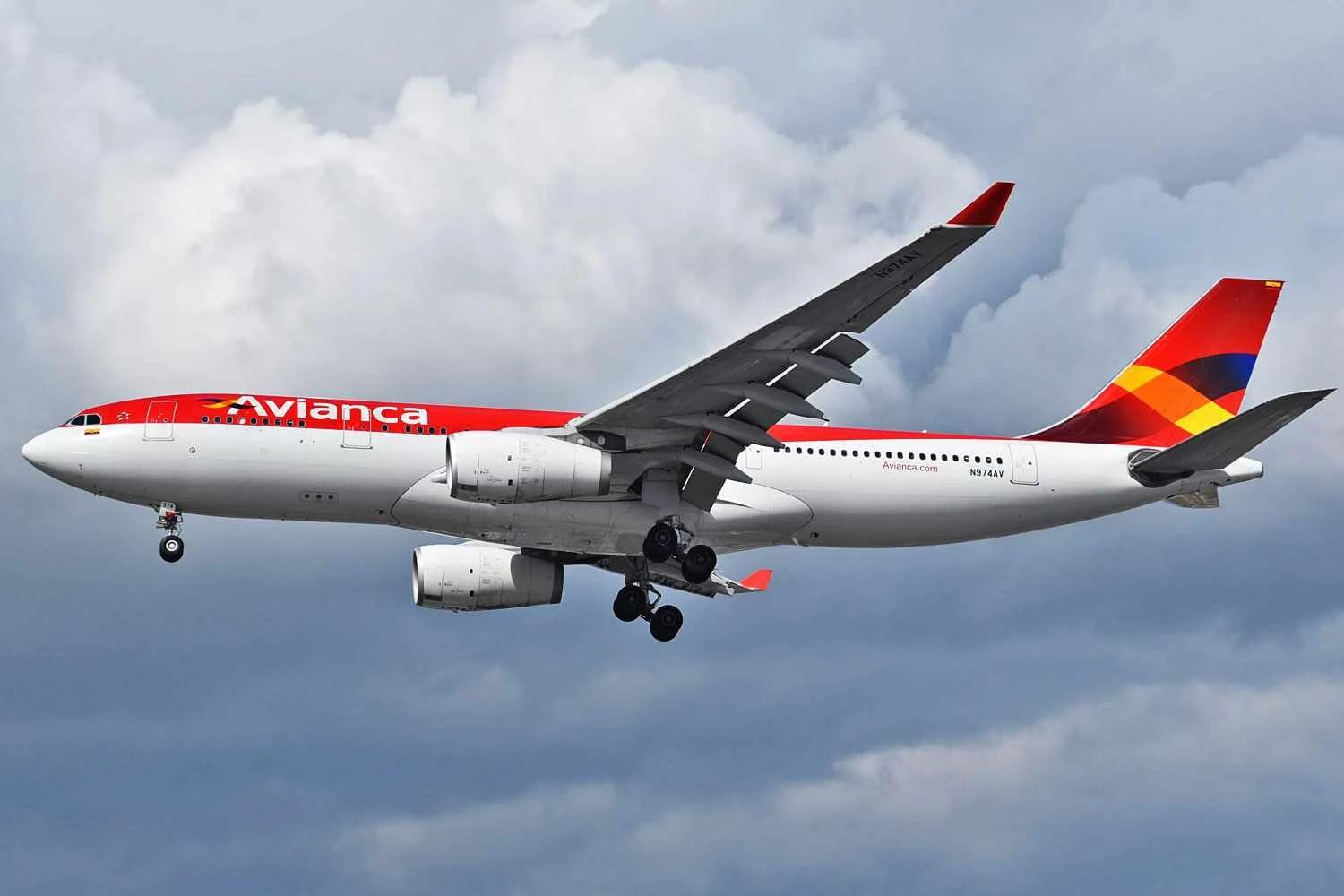 O A330 N974AV realizou seu último voo em fevereiro (Alec Wilson)