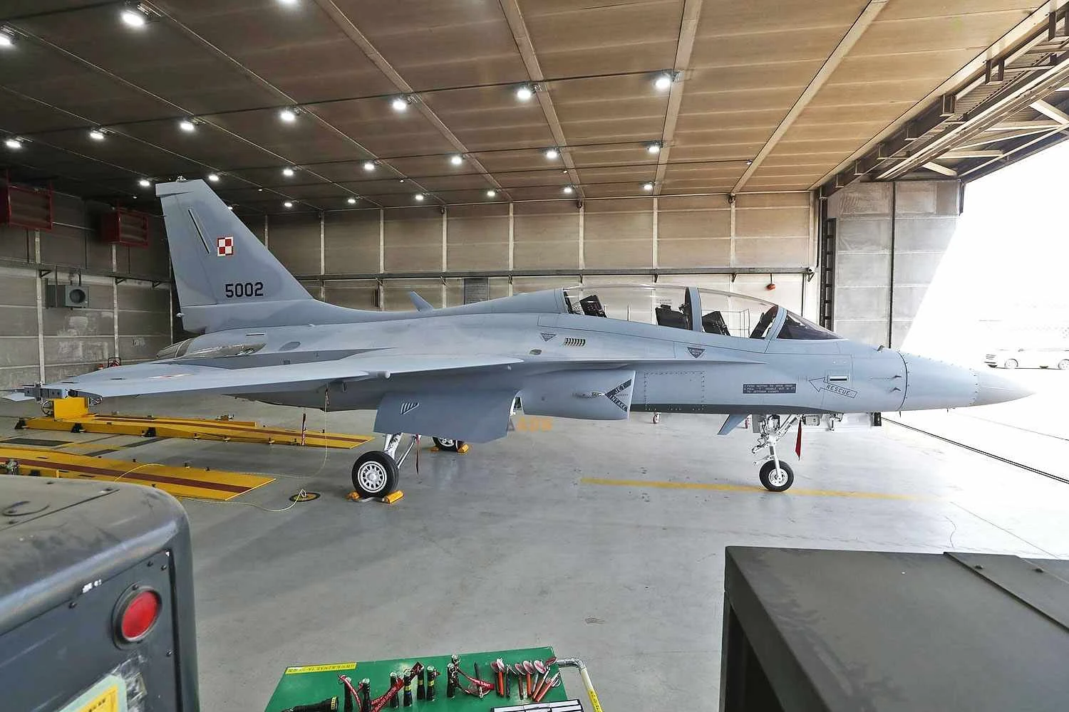O primeiro FA-50 da Polônia deveria ter sido entregue para a Coreia (KAI)