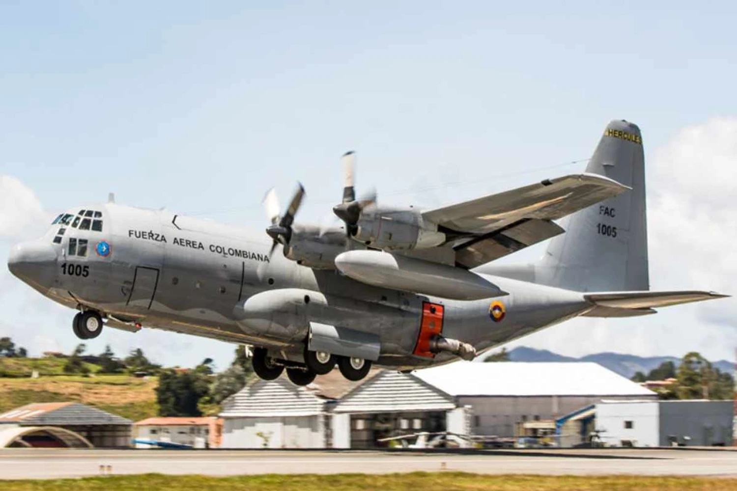 C-130H da For&ccedil;a A&eacute;rea Colombiana