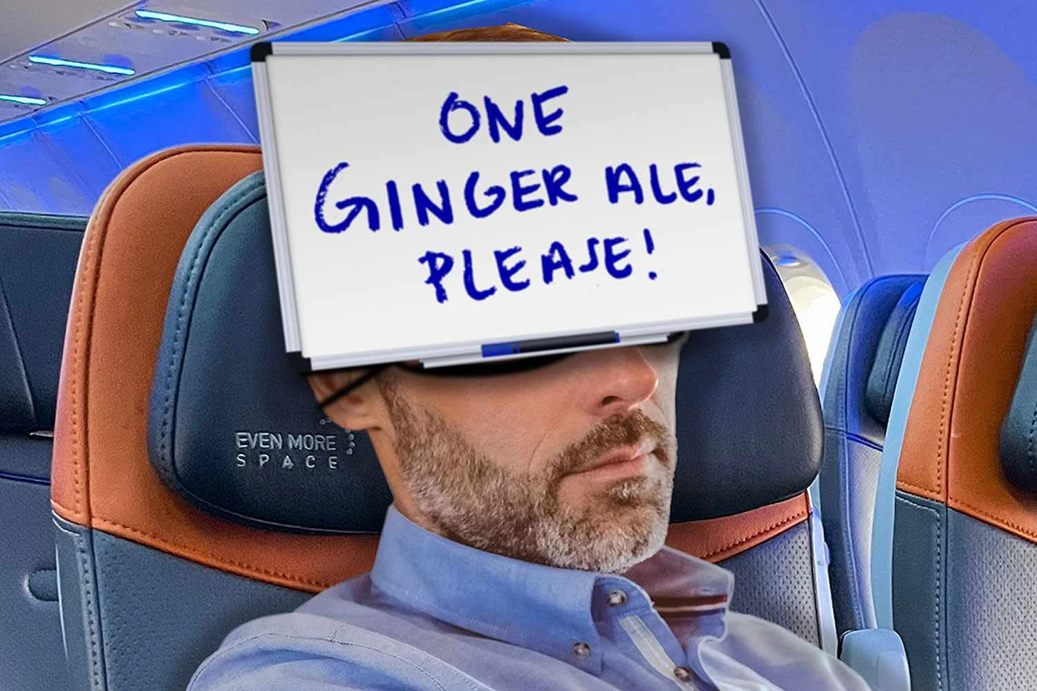 Máscara da JetBlue