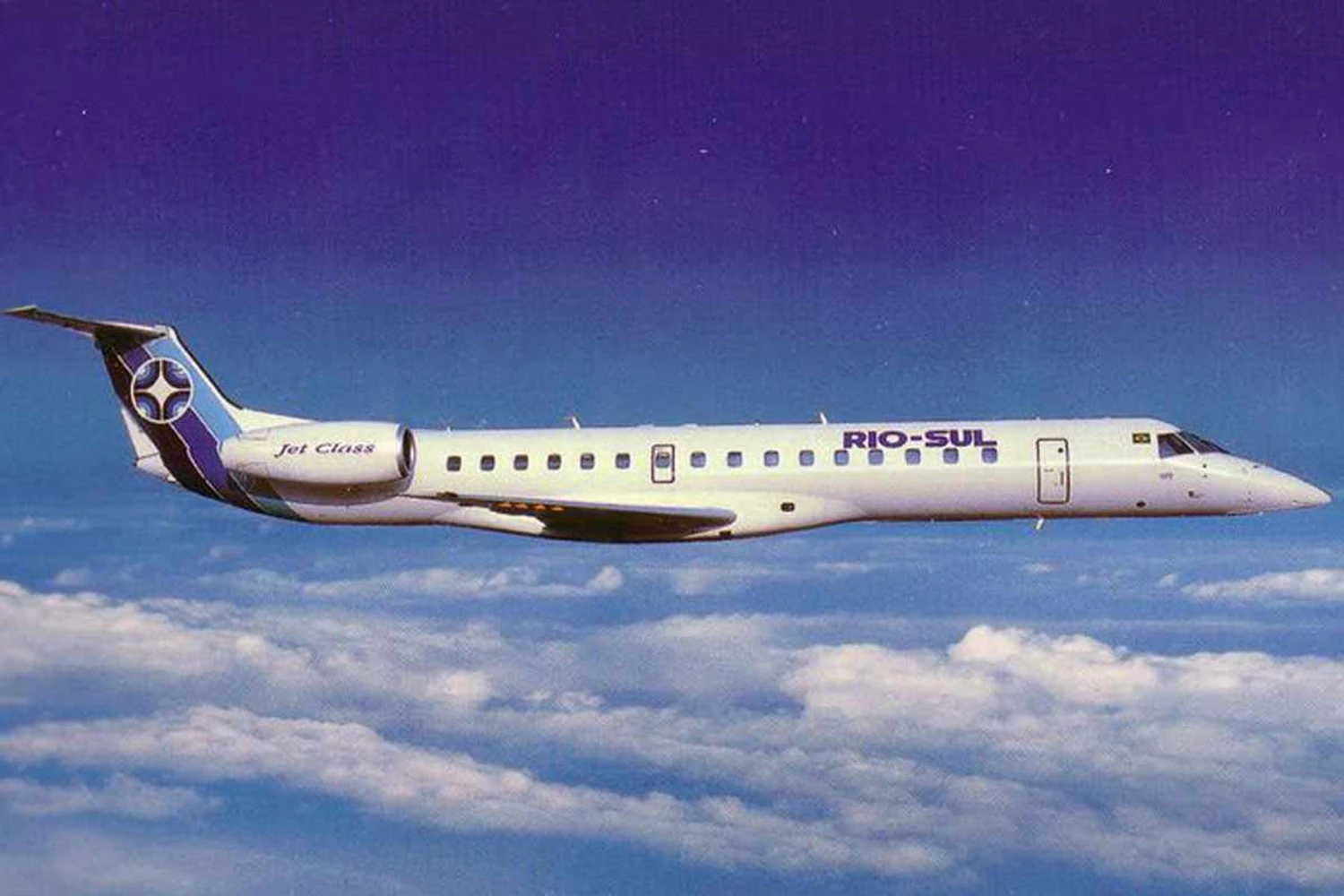 O ERJ 145 foi batizado inicialmente  como "Jet Class" (Reprodução)