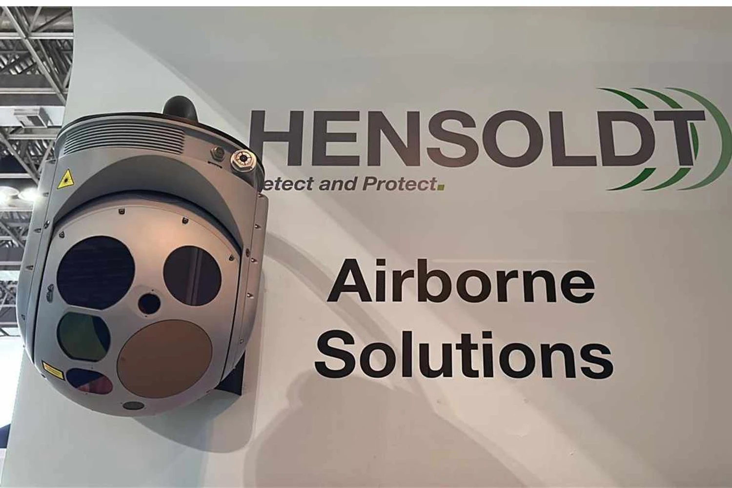 Sistemas Argos 8 da Hensoldt, igual ao usado no Albatroz: equipamento tem câmeras de longo alcance e sensor infravermelho (AIRWAY)