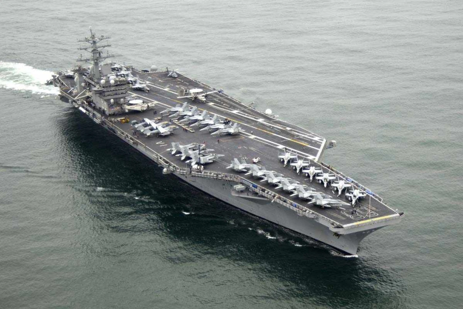 USS Nimitz: embarcação está há mais de cinco décadas em atividade (US Navy)