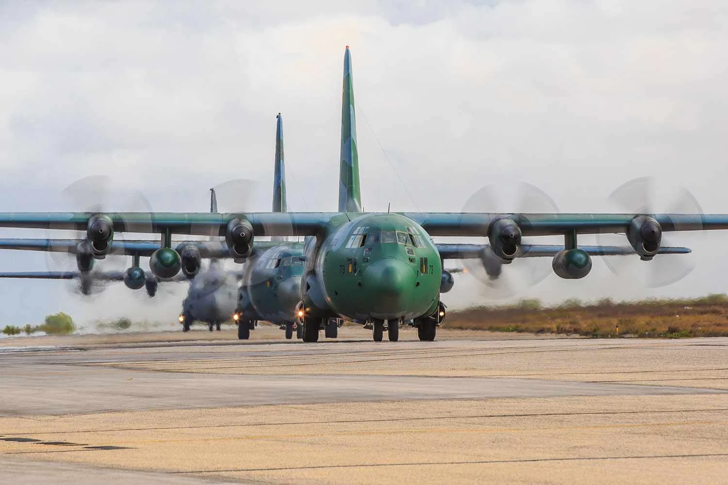 Restam apenas quatro aviões C-130 Hercules ativos na FAB