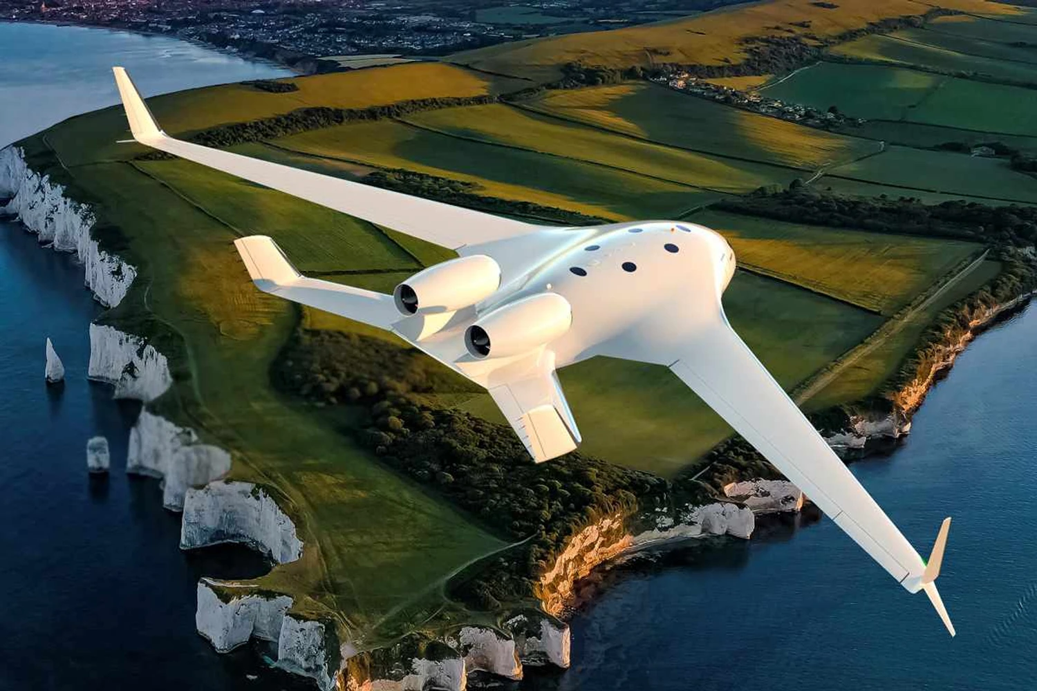 Bombardier já testa modelos em escala do EcoJet (Bombardier)