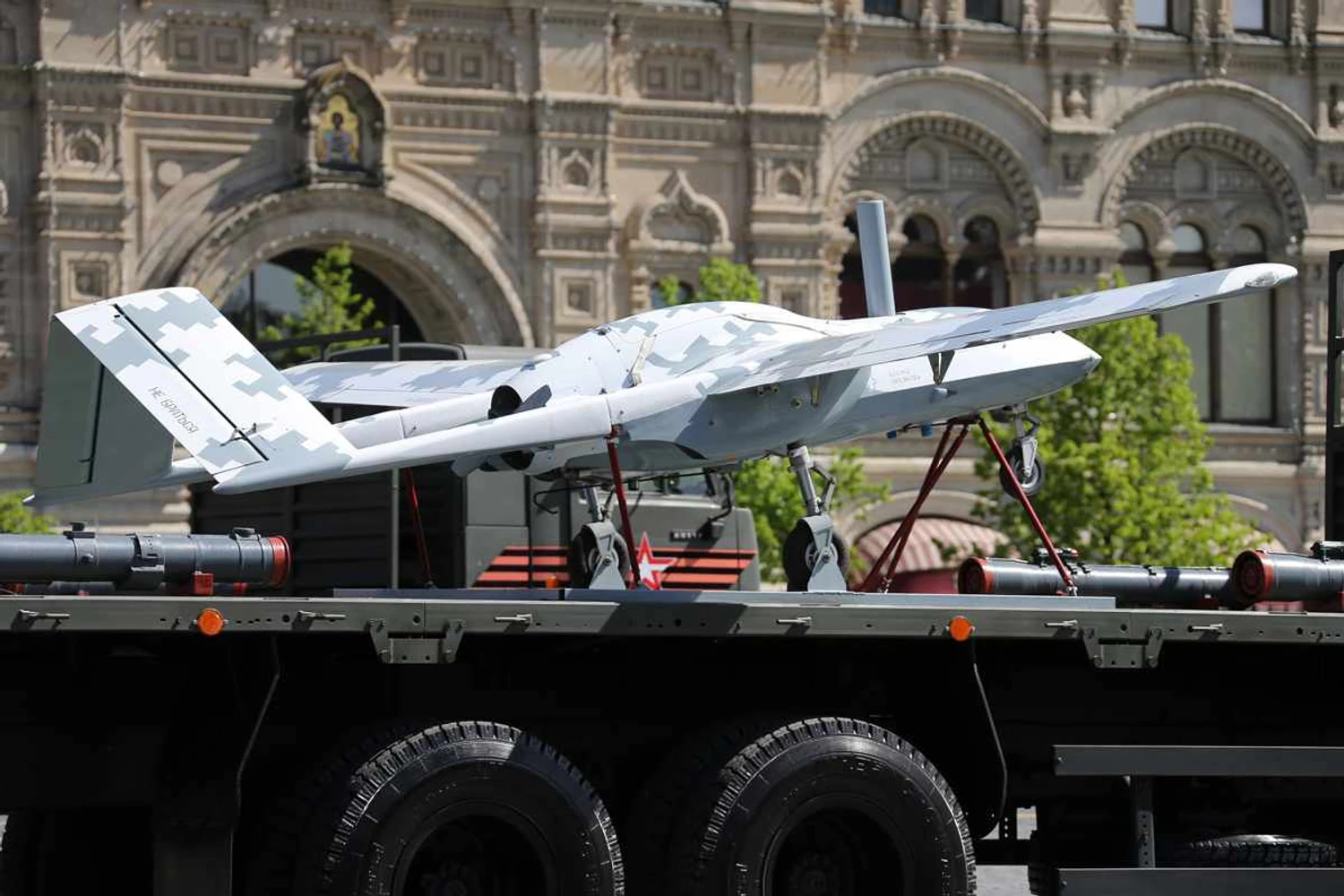 Houve a suspeita de que o drone abatido seria um Korsar russo (Mil.ru)